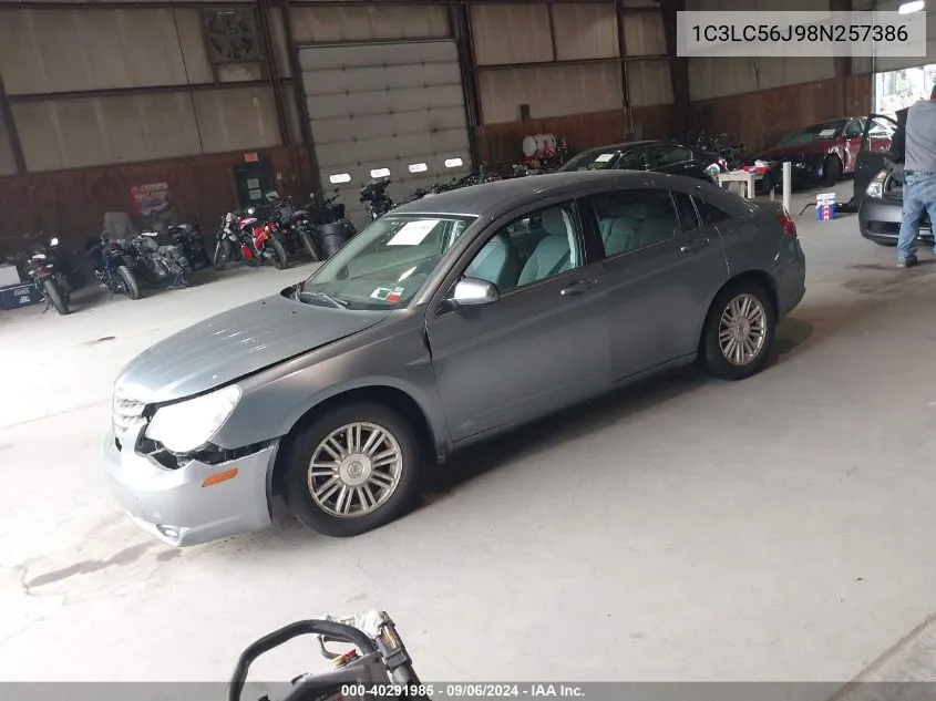 1C3LC56J98N257386 2008 Chrysler Sebring Touring