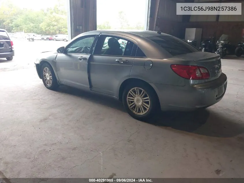 1C3LC56J98N257386 2008 Chrysler Sebring Touring