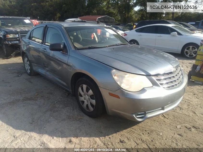 1C3LC46K78N122636 2008 Chrysler Sebring Lx