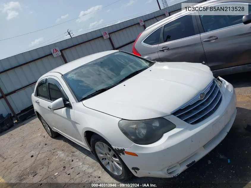 2010 Chrysler Sebring Limited VIN: 1C3CC5FB5AN213528 Lot: 40313946