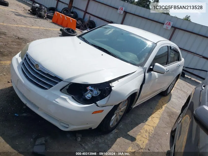 2010 Chrysler Sebring Limited VIN: 1C3CC5FB5AN213528 Lot: 40313946