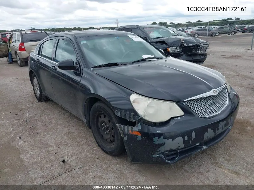 2010 Chrysler Sebring Touring VIN: 1C3CC4FB8AN172161 Lot: 40330142