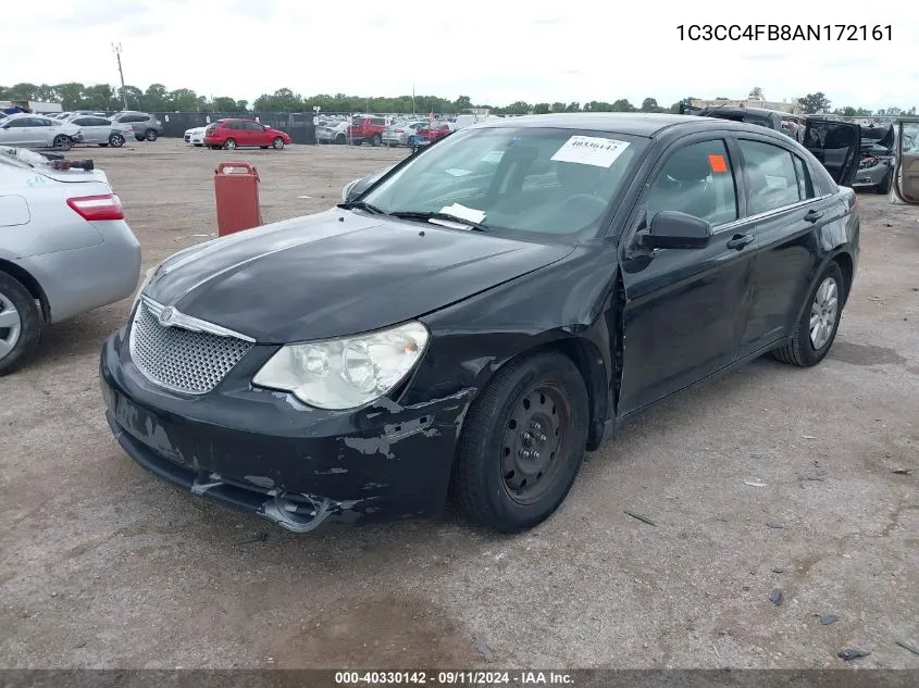 2010 Chrysler Sebring Touring VIN: 1C3CC4FB8AN172161 Lot: 40330142