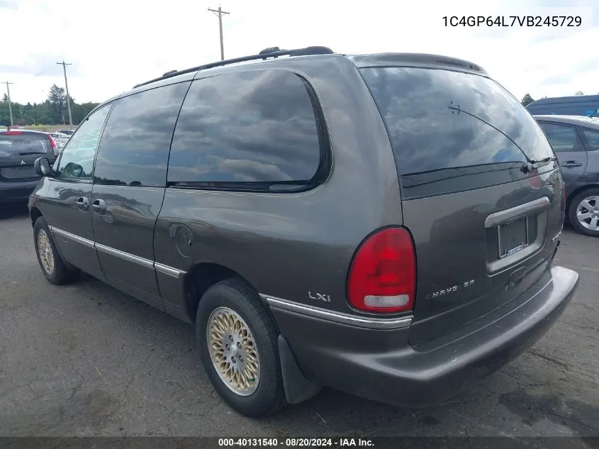 1997 Chrysler Town & Country Lxi VIN: 1C4GP64L7VB245729 Lot: 40131540