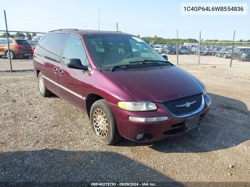 1998 Chrysler Town & Country Lxi VIN: 1C4GP64L6WB554836 Lot: 40279793