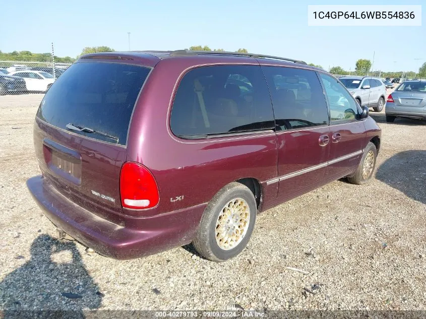 1998 Chrysler Town & Country Lxi VIN: 1C4GP64L6WB554836 Lot: 40279793