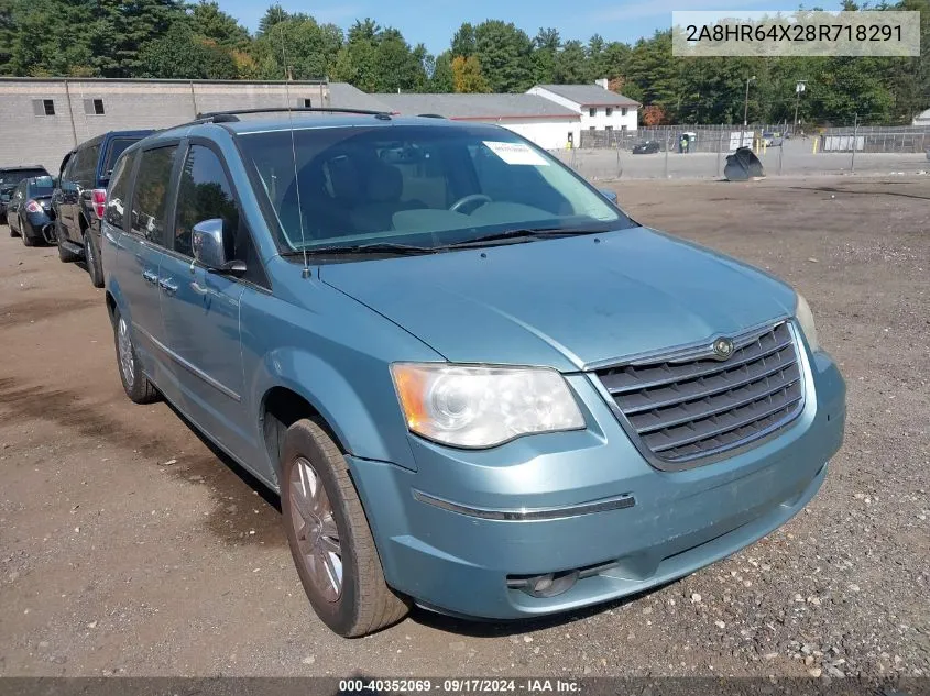 2008 Chrysler Town & Country Limited VIN: 2A8HR64X28R718291 Lot: 40352069