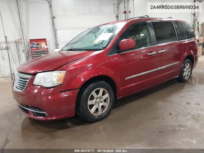 2A4RR5DG3BR698334 2011 Chrysler Town & Country Touring