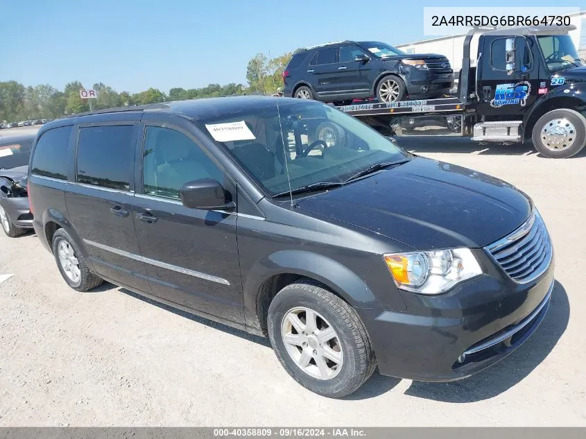 2A4RR5DG6BR664730 2011 Chrysler Town & Country Touring