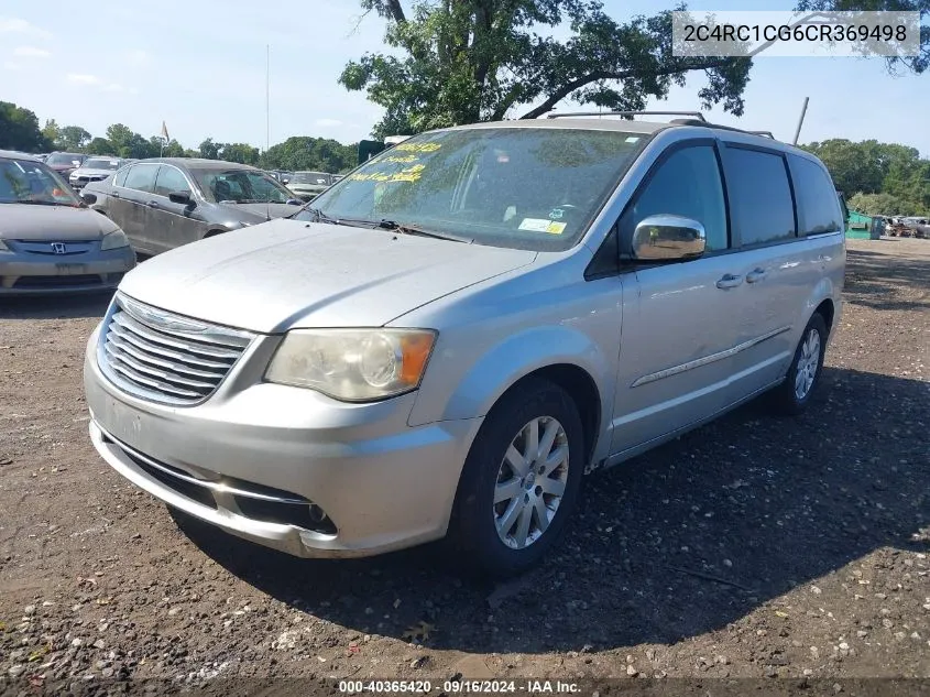 2C4RC1CG6CR369498 2012 Chrysler Town & Country Touring-L