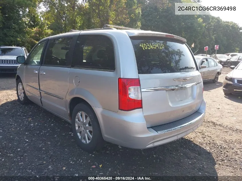 2012 Chrysler Town & Country Touring-L VIN: 2C4RC1CG6CR369498 Lot: 40365420