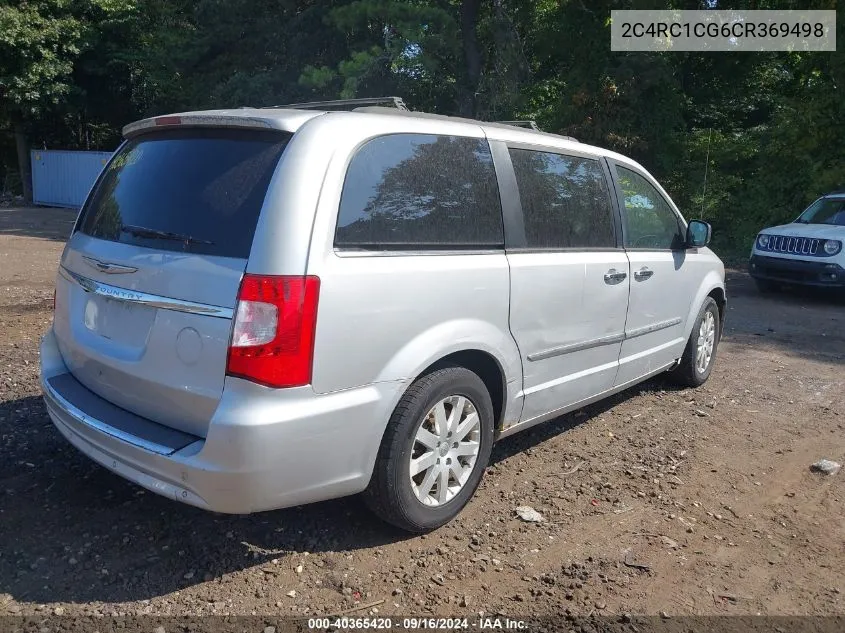 2012 Chrysler Town & Country Touring-L VIN: 2C4RC1CG6CR369498 Lot: 40365420