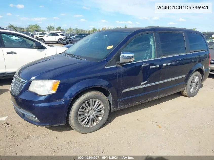 2013 Chrysler Town & Country Touring-L VIN: 2C4RC1CG1DR736941 Lot: 40344007