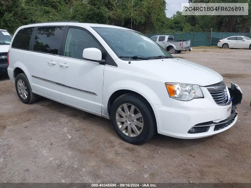 2015 Chrysler Town & Country Touring VIN: 2C4RC1BG4FR626891 Lot: 40345590