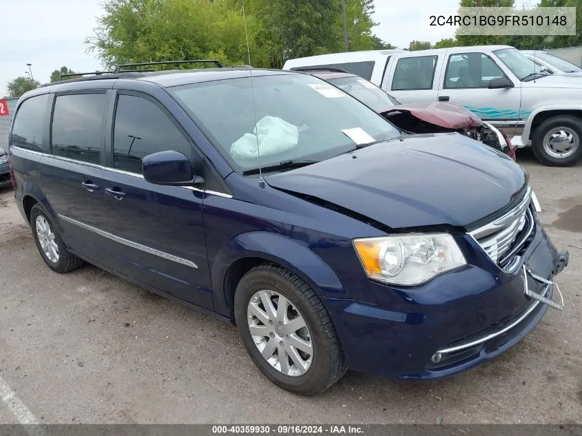 2C4RC1BG9FR510148 2015 Chrysler Town & Country Touring