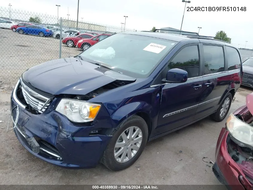 2C4RC1BG9FR510148 2015 Chrysler Town & Country Touring