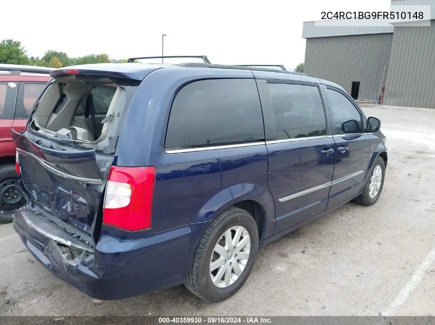 2C4RC1BG9FR510148 2015 Chrysler Town & Country Touring