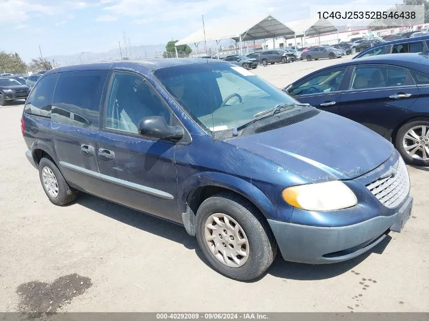 2002 Chrysler Voyager VIN: 1C4GJ25352B546438 Lot: 40292089