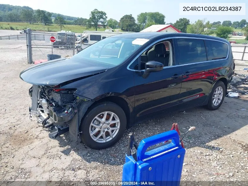 2020 Chrysler Voyager Lx VIN: 2C4RC1CG2LR234387 Lot: 39695335