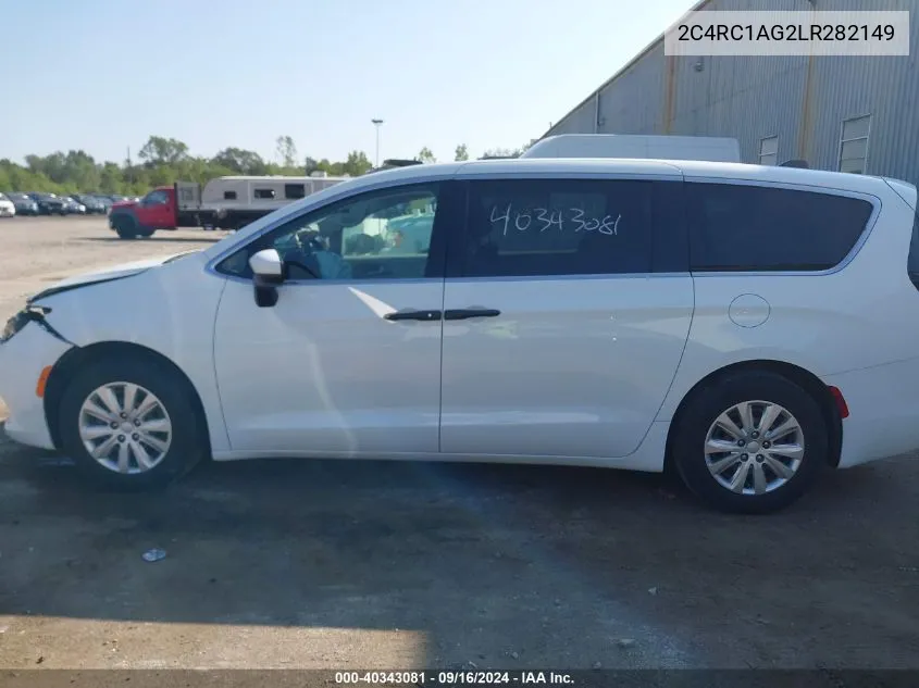 2020 Chrysler Voyager L VIN: 2C4RC1AG2LR282149 Lot: 40343081