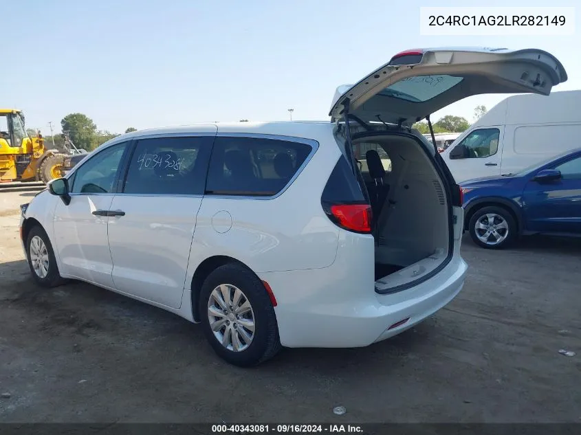 2020 Chrysler Voyager L VIN: 2C4RC1AG2LR282149 Lot: 40343081