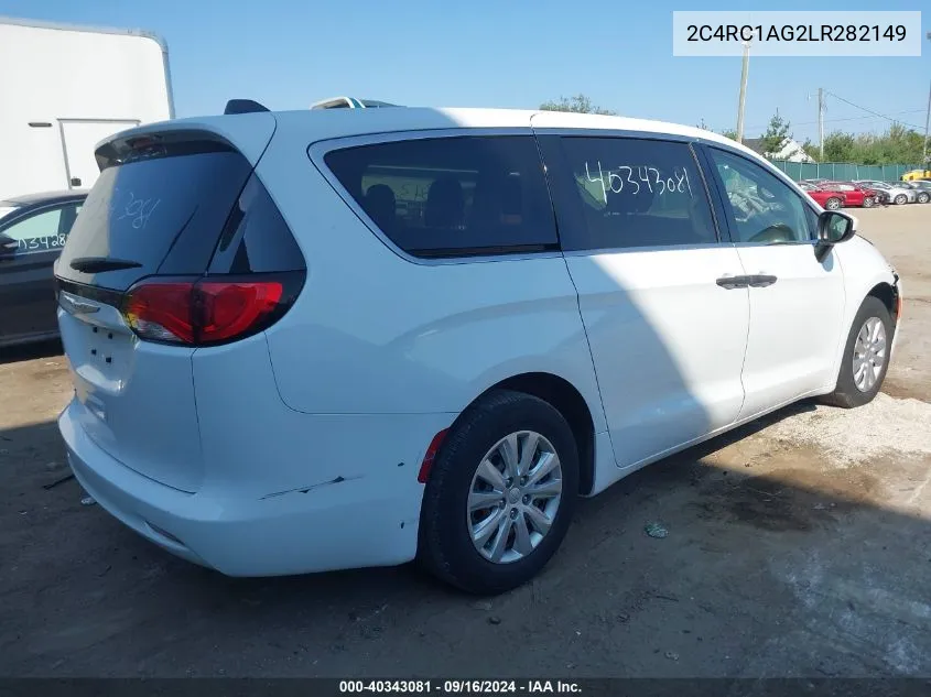 2020 Chrysler Voyager L VIN: 2C4RC1AG2LR282149 Lot: 40343081