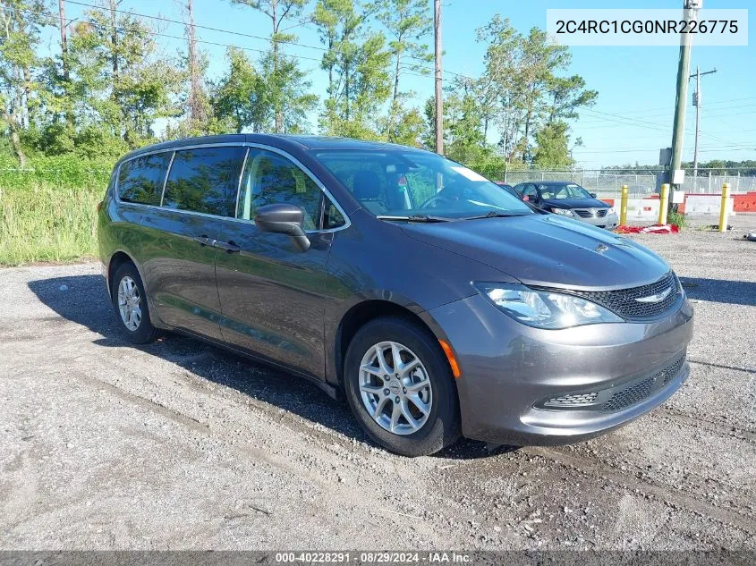 2022 Chrysler Voyager Lx VIN: 2C4RC1CG0NR226775 Lot: 40228291