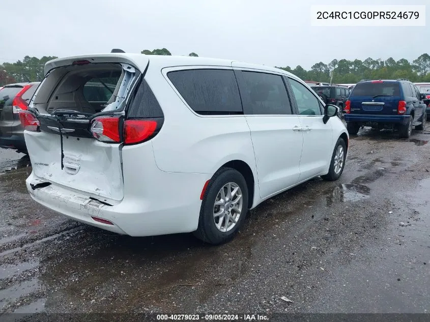 2023 Chrysler Voyager Lx VIN: 2C4RC1CG0PR524679 Lot: 40279023