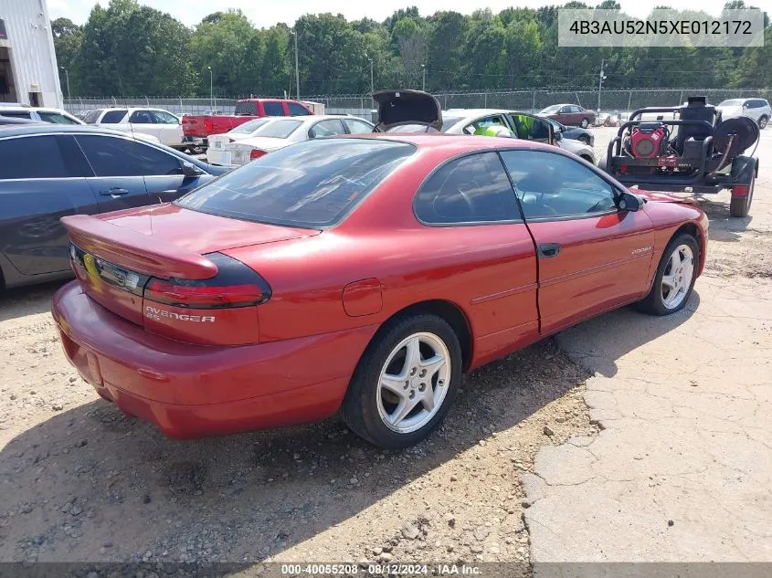 1999 Dodge Avenger Es VIN: 4B3AU52N5XE012172 Lot: 40055208