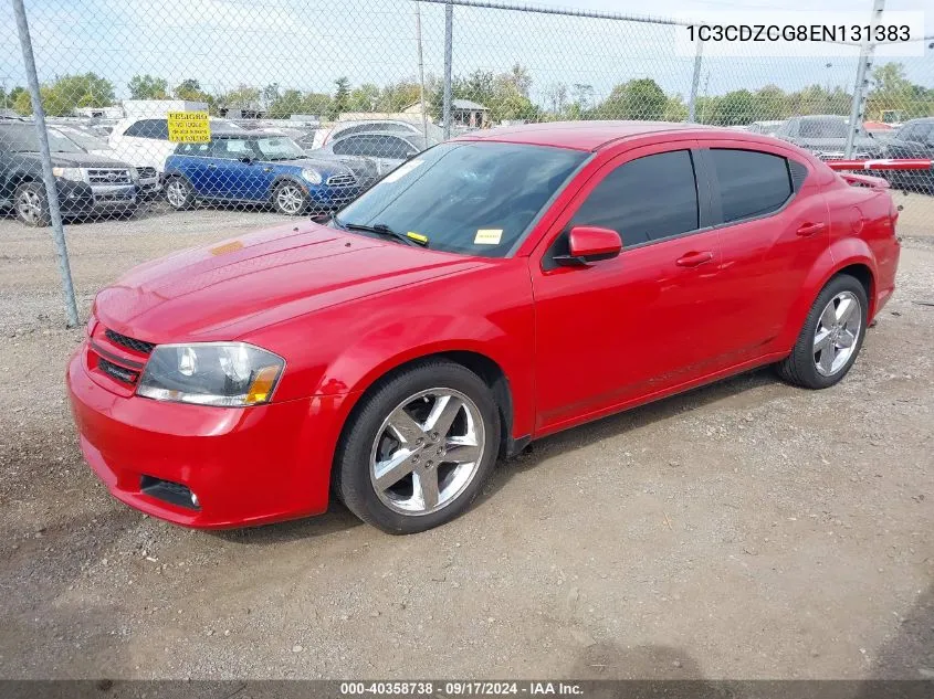 2014 Dodge Avenger Sxt VIN: 1C3CDZCG8EN131383 Lot: 40358738