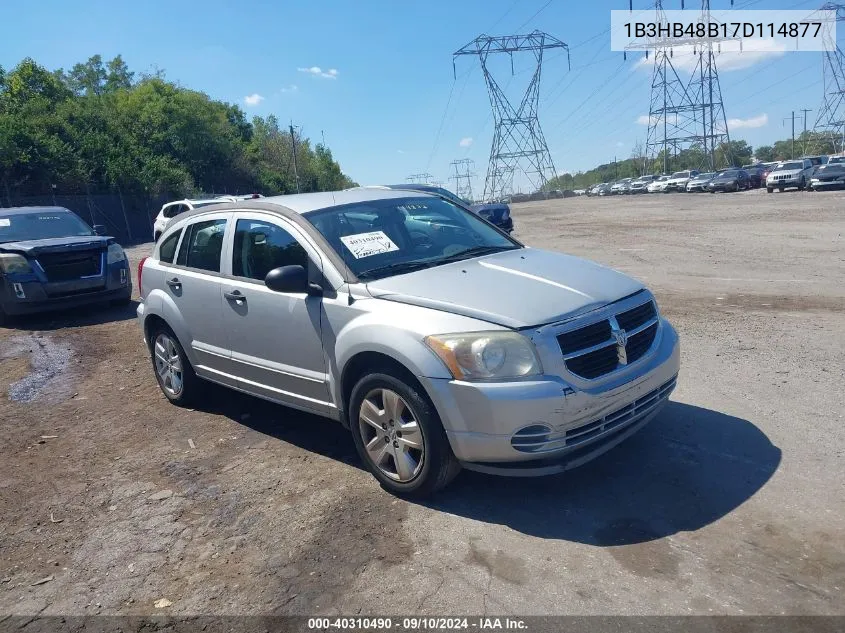 1B3HB48B17D114877 2007 Dodge Caliber Sxt