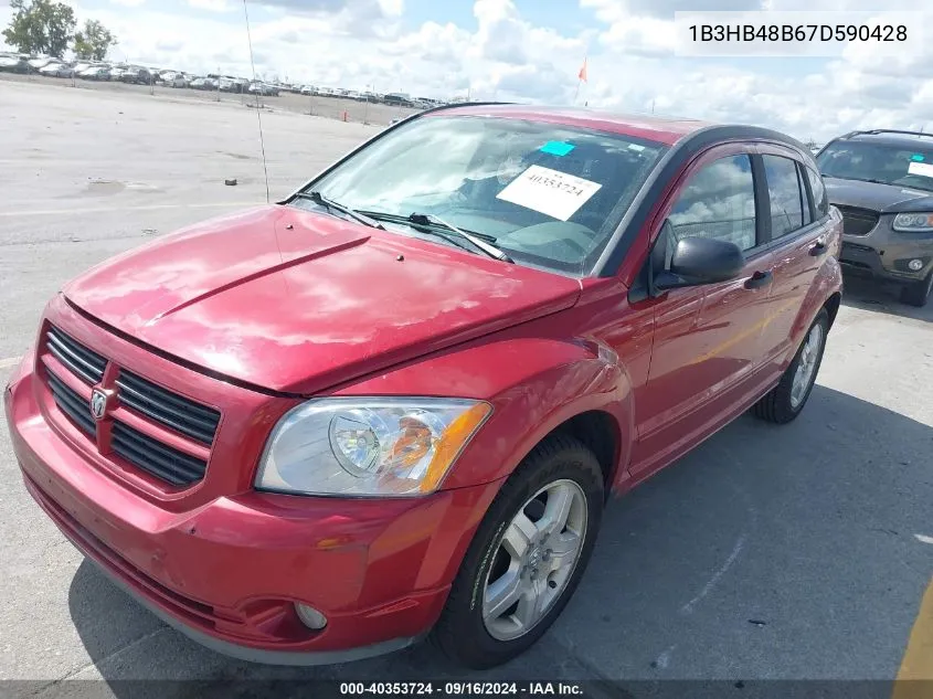 1B3HB48B67D590428 2007 Dodge Caliber Sxt