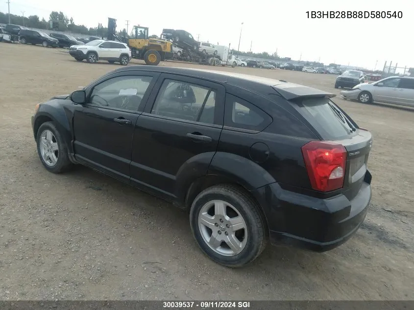 1B3HB28B88D580540 2008 Dodge Caliber