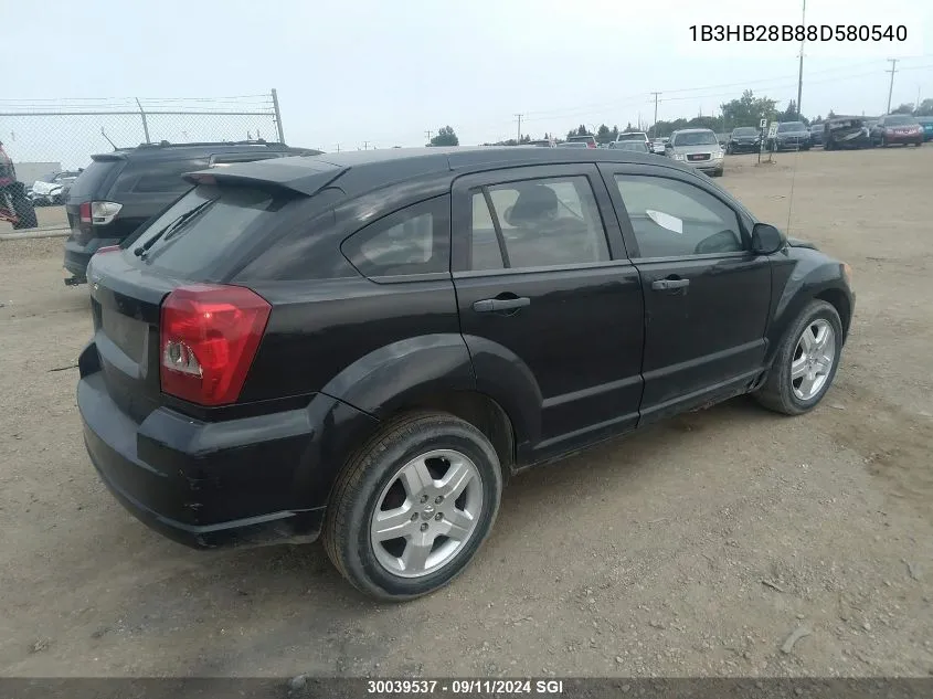 1B3HB28B88D580540 2008 Dodge Caliber