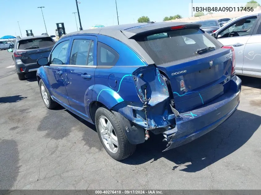 1B3HB48A09D117456 2009 Dodge Caliber Sxt