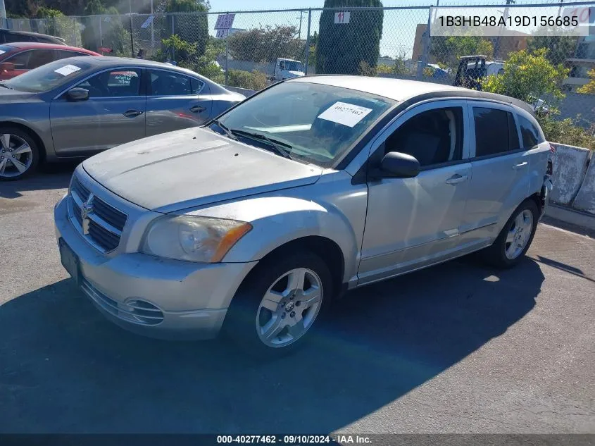 2009 Dodge Caliber Sxt VIN: 1B3HB48A19D156685 Lot: 40277462