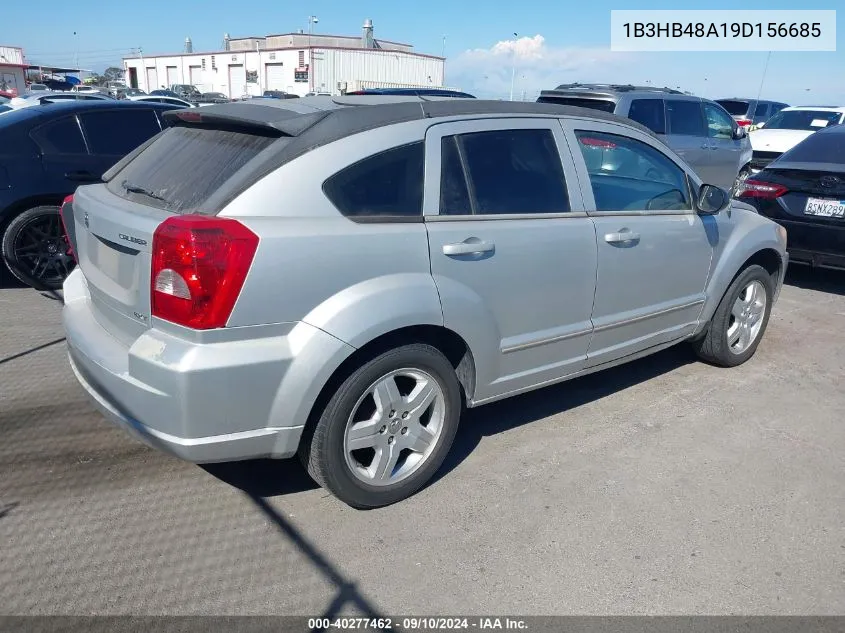 2009 Dodge Caliber Sxt VIN: 1B3HB48A19D156685 Lot: 40277462