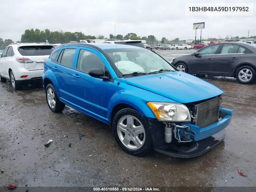 1B3HB48A59D197952 2009 Dodge Caliber Sxt