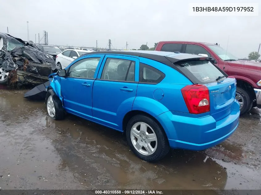 1B3HB48A59D197952 2009 Dodge Caliber Sxt