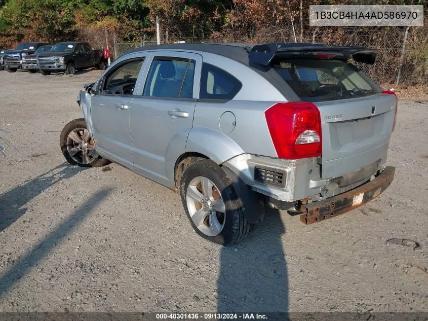 2010 Dodge Caliber Sxt VIN: 1B3CB4HA4AD586970 Lot: 40301436