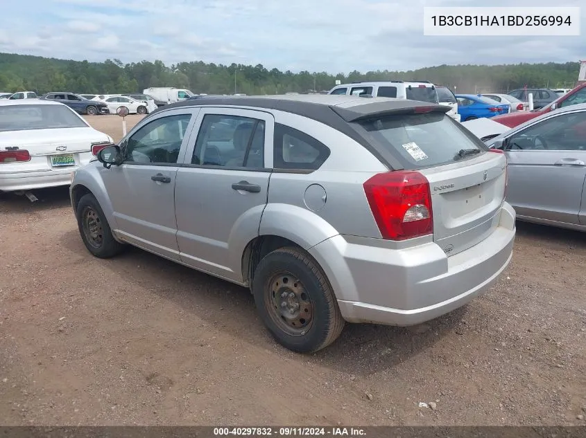 2011 Dodge Caliber Express VIN: 1B3CB1HA1BD256994 Lot: 40297832