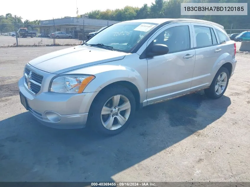 2011 Dodge Caliber Mainstreet VIN: 1B3CB3HA7BD120185 Lot: 40369455