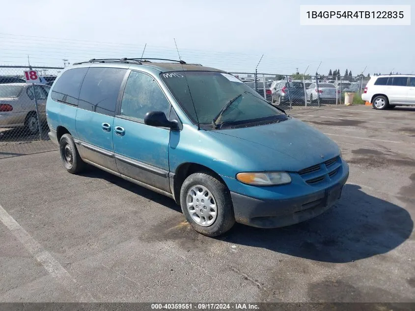 1996 Dodge Grand Caravan Le/Es VIN: 1B4GP54R4TB122835 Lot: 40359551