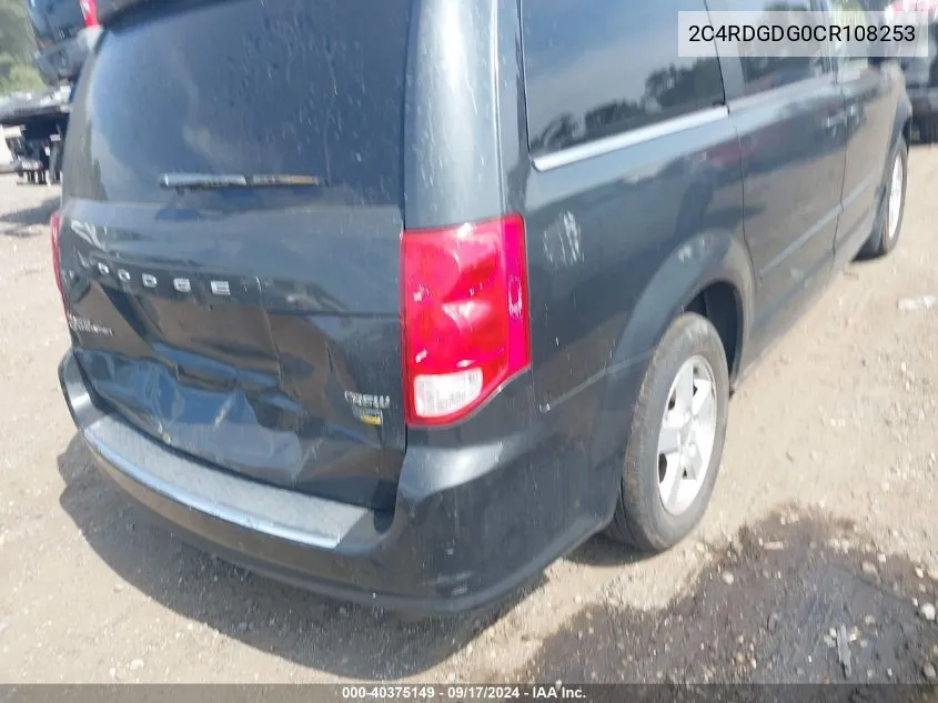 2C4RDGDG0CR108253 2012 Dodge Grand Caravan Crew