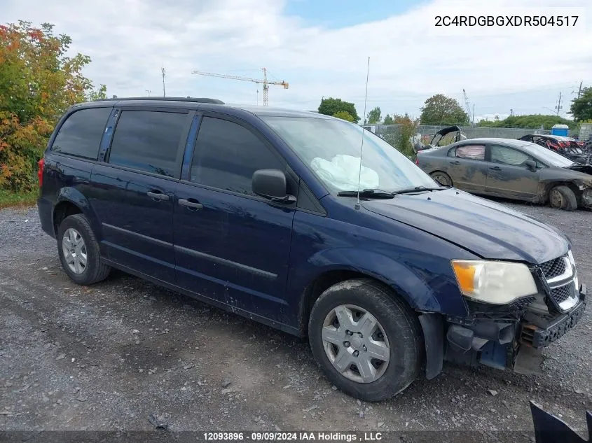 2C4RDGBGXDR504517 2013 Dodge Grand Caravan