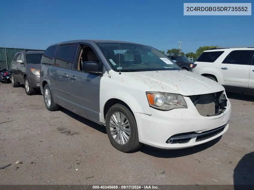 2C4RDGBG5DR735552 2013 Dodge Grand Caravan Se