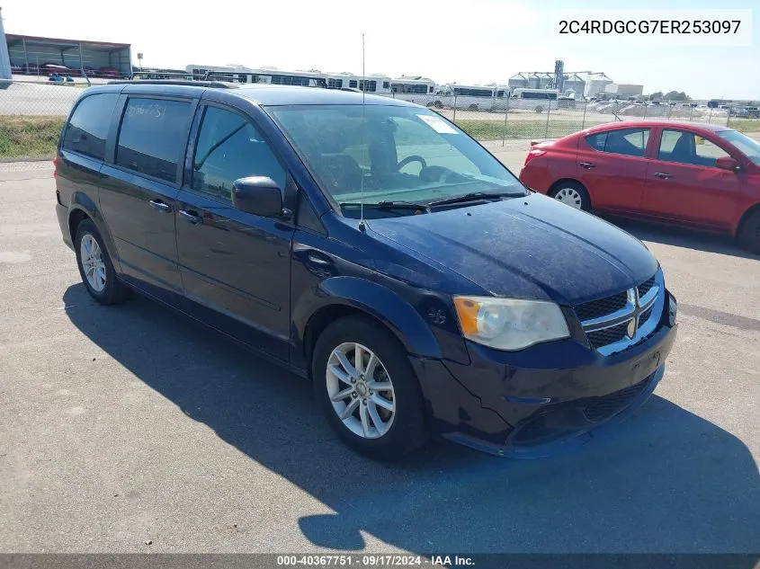 2C4RDGCG7ER253097 2014 Dodge Grand Caravan Sxt