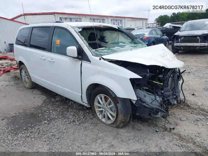 2C4RDGCG7KR678217 2019 Dodge Grand Caravan Sxt