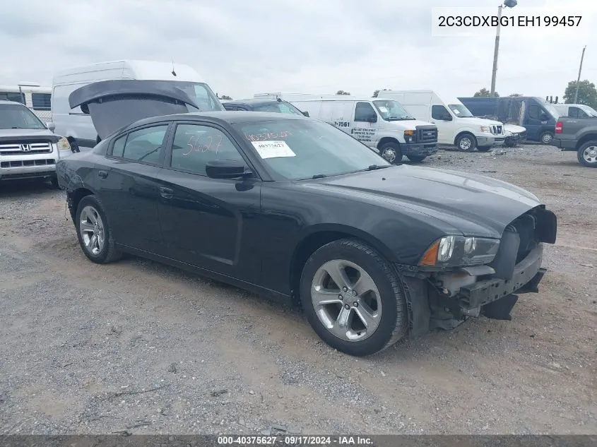 2014 Dodge Charger Se VIN: 2C3CDXBG1EH199457 Lot: 40375627