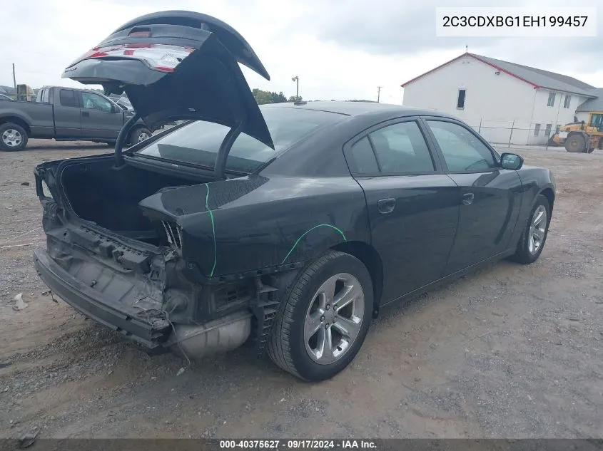 2014 Dodge Charger Se VIN: 2C3CDXBG1EH199457 Lot: 40375627